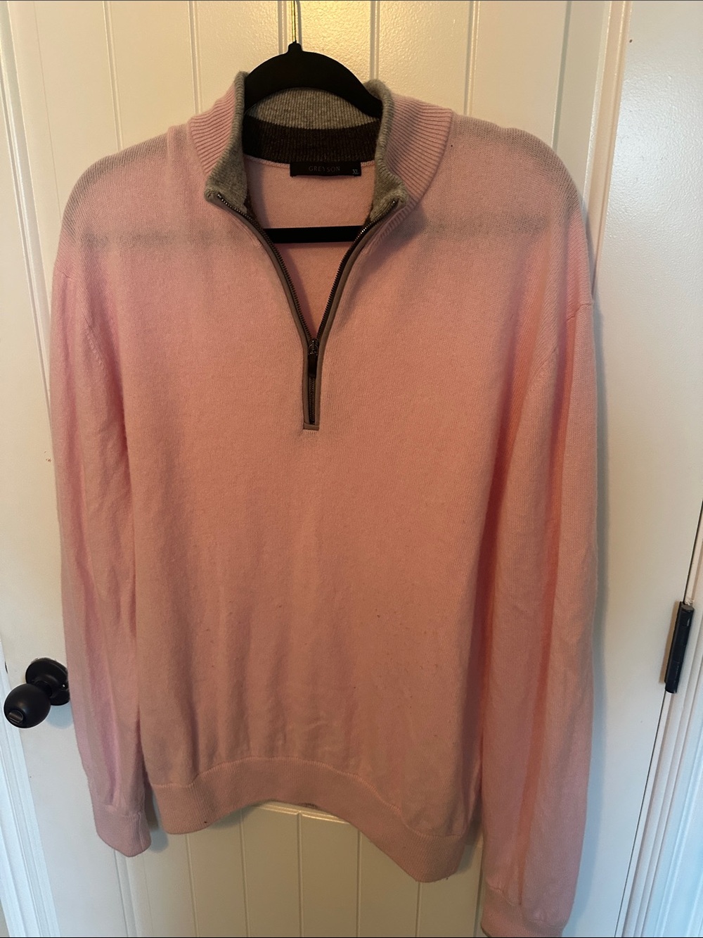 Men's Greyson Quarter zip sweater